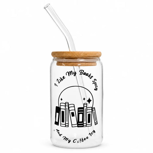 Books & Brews Glass – Clear