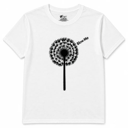 Blow Me Tee – White