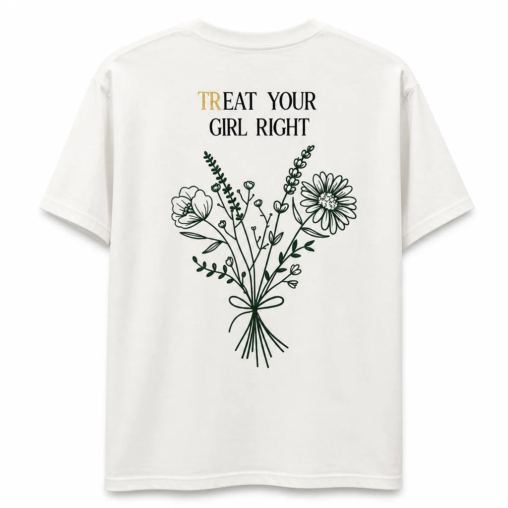 Treat Your Girl Tee – White