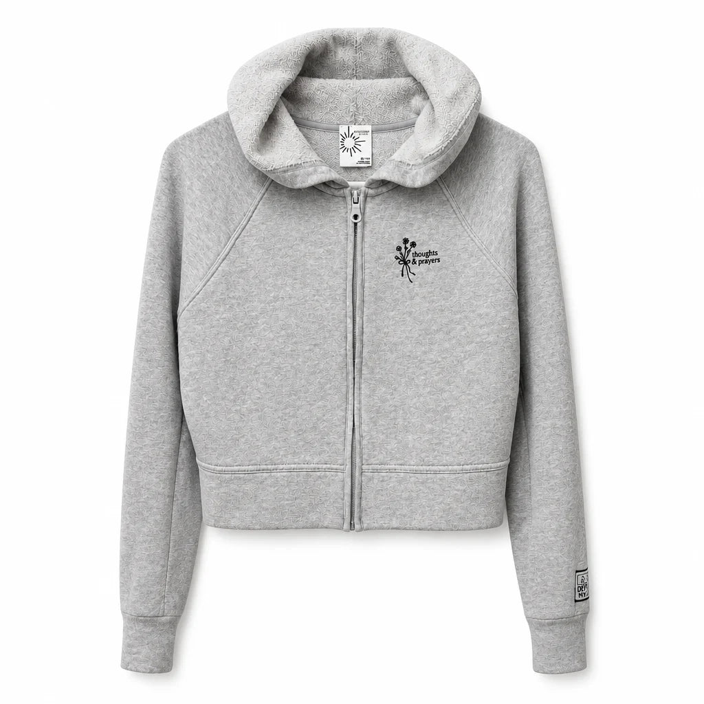 Soft Focus Hoodie – Heather grey